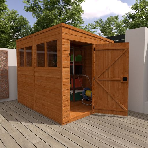 Express Pent Shed