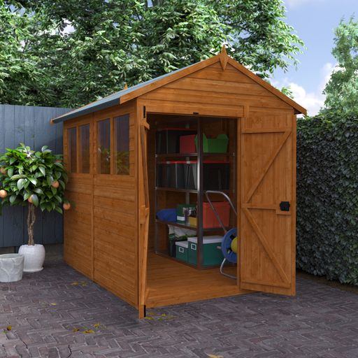 Express Apex Double Door Shed
